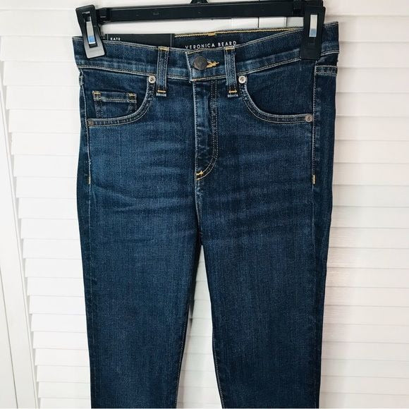 *New* VERONICA BEARD Kate Skinny Fray Jeans Size 24