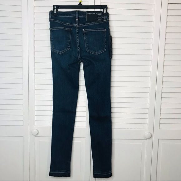 *New* VERONICA BEARD Kate Skinny Fray Jeans Size 24