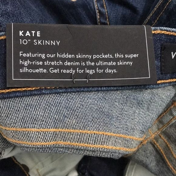 *New* VERONICA BEARD Kate Skinny Fray Jeans Size 24