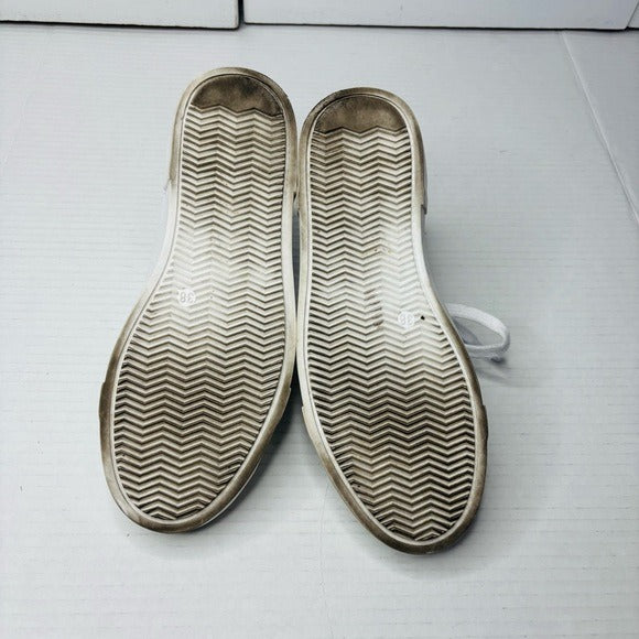 VALENTINO BY MARIO VALENTINO Laura Logo Low Top Leather Sneakers in White Size 8