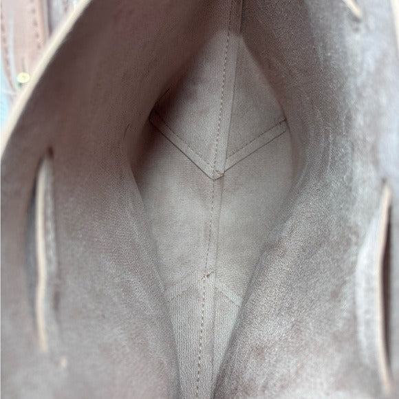 *New* KAYLA+AVA Dusty Rose Vegan Leather Bag