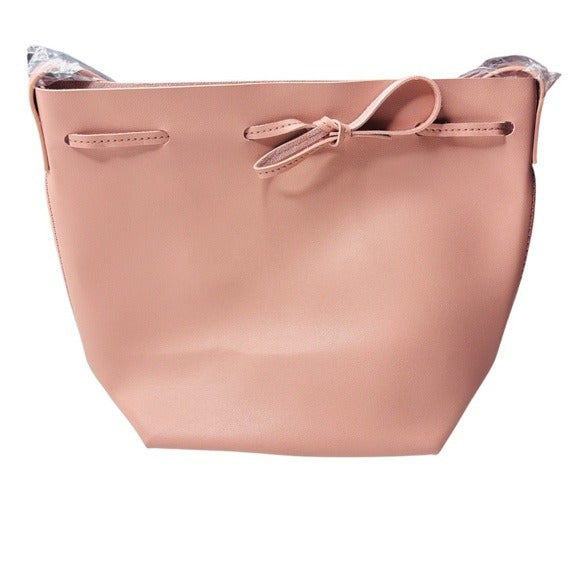 *New* KAYLA+AVA Dusty Rose Vegan Leather Bag