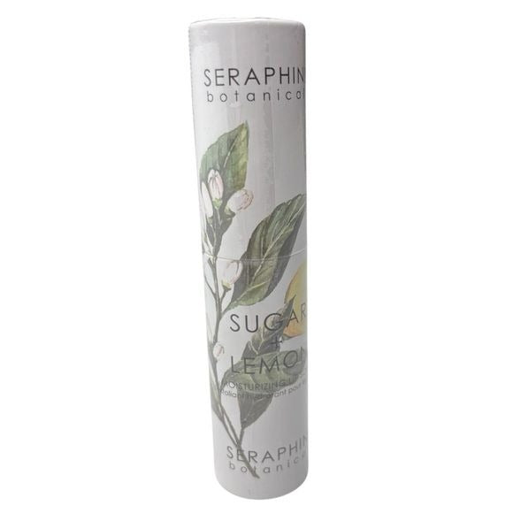 *New* SERAPHINE BOTANICALS Sugar + Lemon Moisturizing Lip Buffer