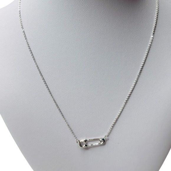 *New* MELINDA MARIA Safety Pin Pendant Necklace