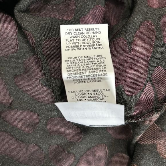 *NEW* KAREN KANE Berry Mountain Shirred Sleeve Top Size 1X