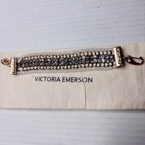 *New* VICTORIA EMERSON Layered Beaded Bracelet
