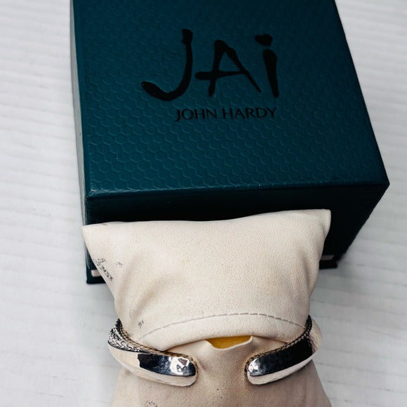 JAI John Hardy Master Artisan Sterling Silver 10mm Cuff