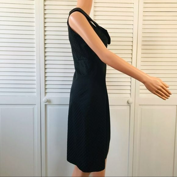 MERONA Black Polka Dot Sleeveless Dress Size 2