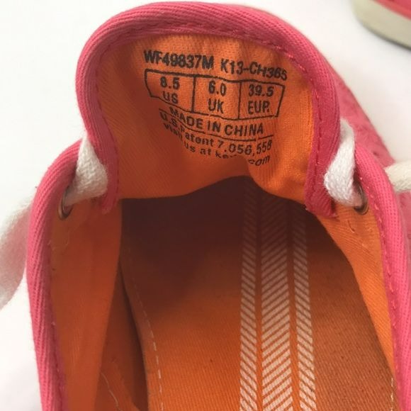 KEDS Coral Champion Eyelet Sneakers Size 8.5