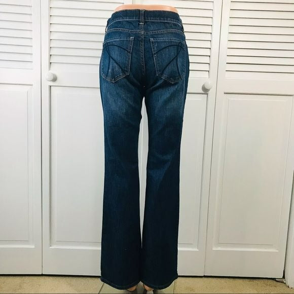 NEW YORK & COMPANY Blue Low Rise Bootcut Jeans