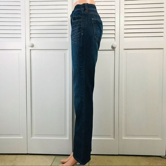 NEW YORK & COMPANY Blue Low Rise Bootcut Jeans