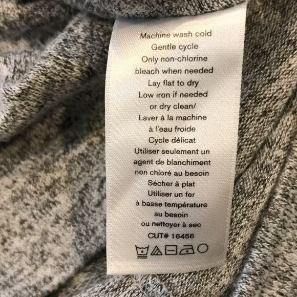 RAG & BONE Gray V-Neck Sweater Size Small