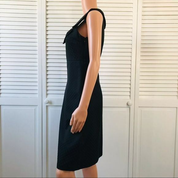 MERONA Black Polka Dot Sleeveless Dress Size 2