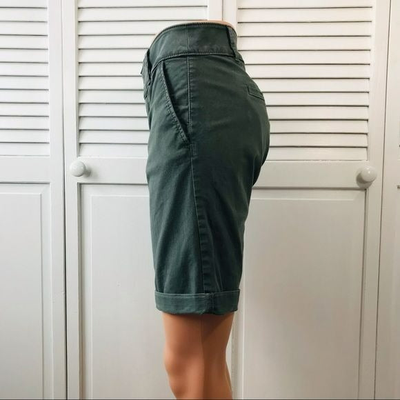 LOFT Green Shorts Size 2