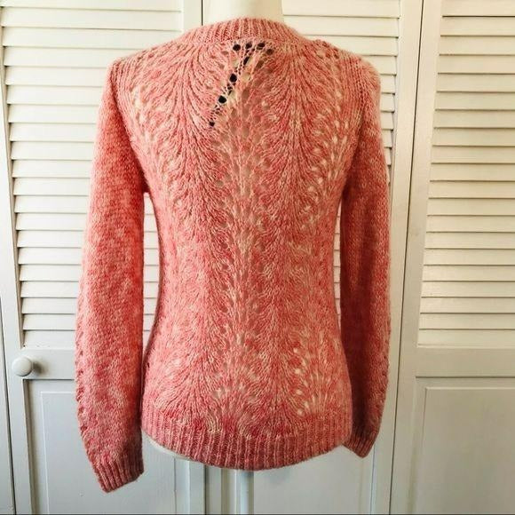 *NEW* TOPSHOP Pink Acrylic Blend Knit Sweater Size 2