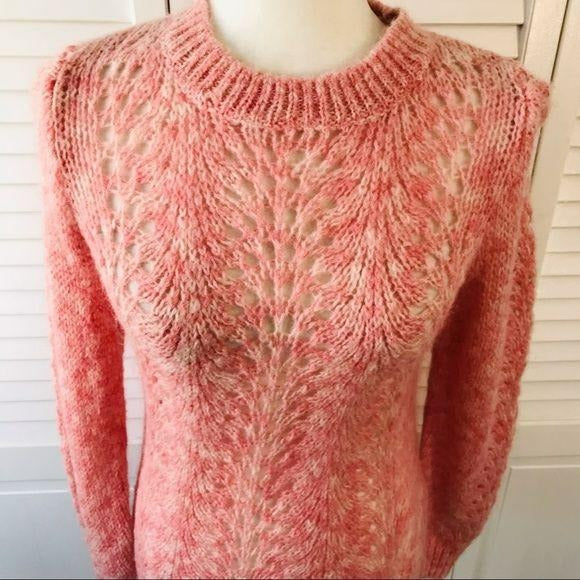 *NEW* TOPSHOP Pink Acrylic Blend Knit Sweater Size 2
