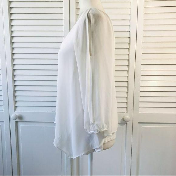 IZ BYER White Blouse