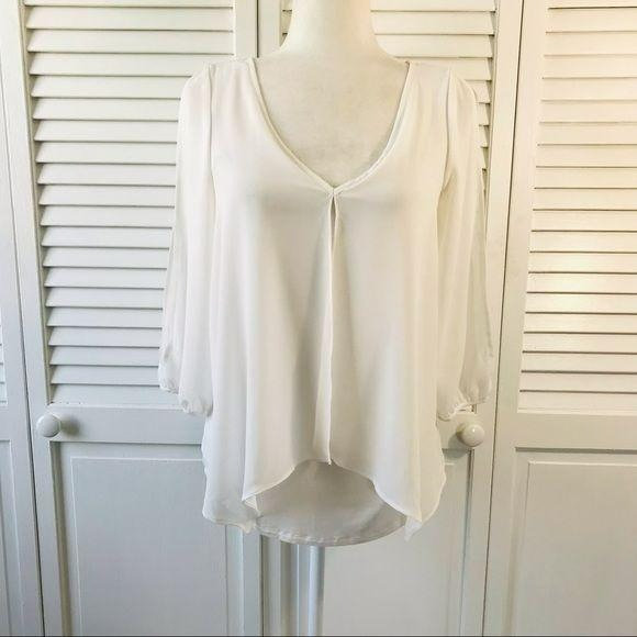 IZ BYER White Blouse