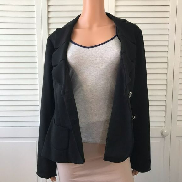 *NEW* SANDRO Sportswear Black Blazer Size Large