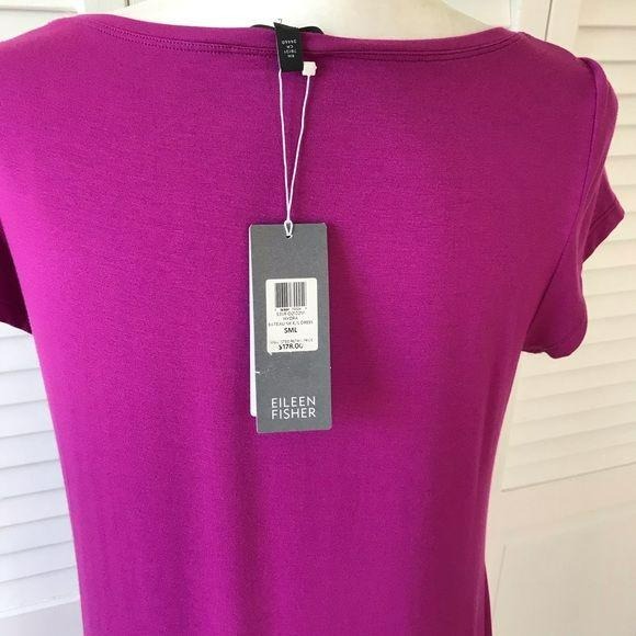 *NEW* EILEEN FISHER Hydra Bateau Neck Dress Size S