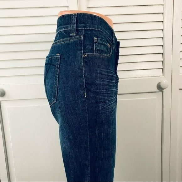 NEW YORK & COMPANY Blue Low Rise Bootcut Jeans