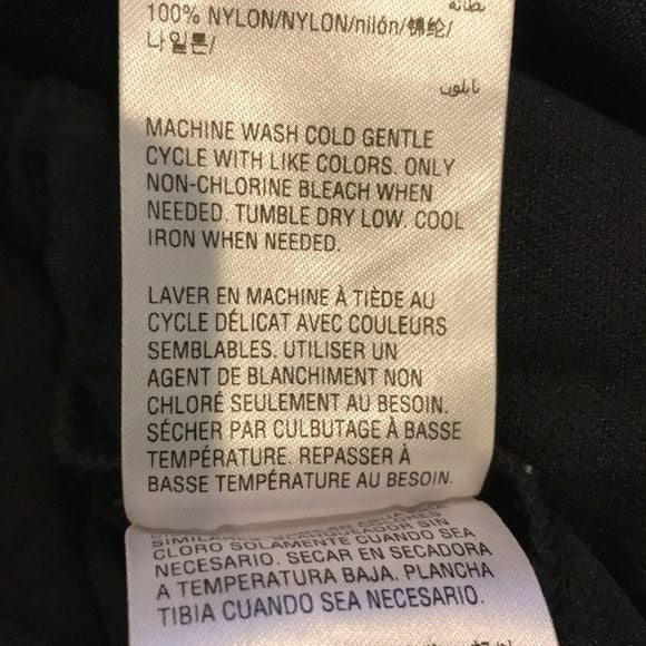INC INTERNATIONAL CONCEPTS Black O-Ring V-Neck Top Size S