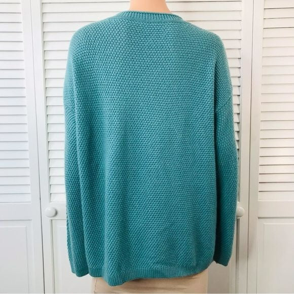 SPLENDID Turquoises Knit Pullover Sweater