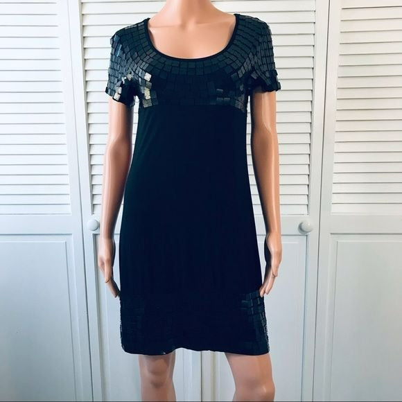 *NEW* ROMEO & JULIET COUTURE Romeo & Juliet Black Short Sleeve Dress
