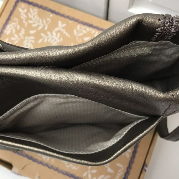 BRIGHTON Pewter Anjulina Anju Handbag