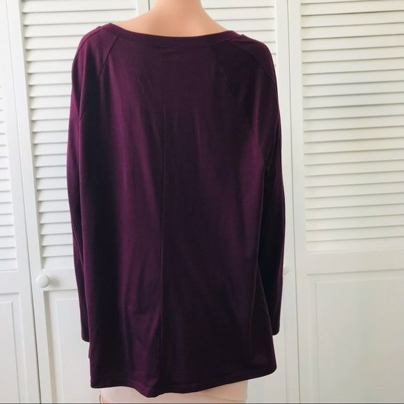 LIVI ACTIVE Purple Long Sleeve Shirt