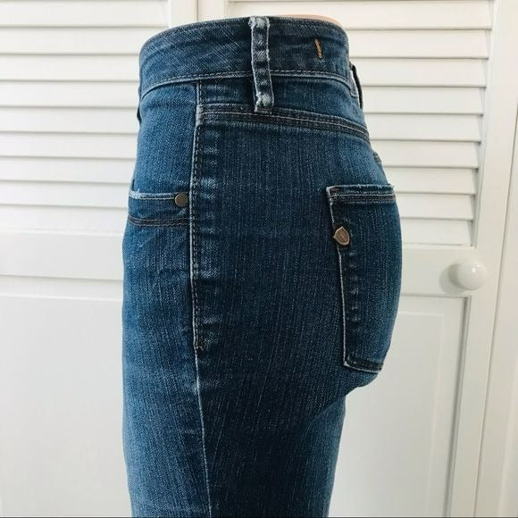 JAG JEANS Blue Mid Rise Slim Leg Jeans Size 8