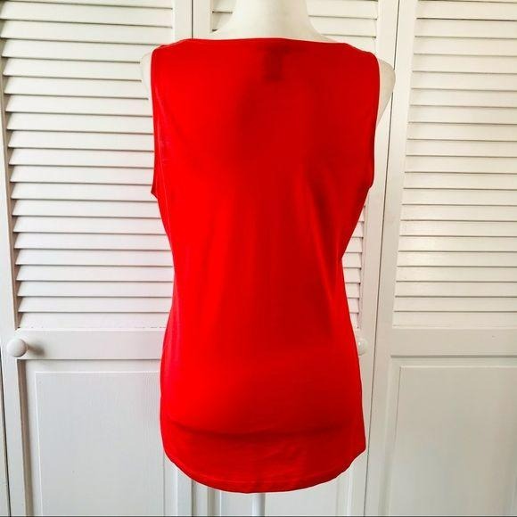 ANN TAYLOR Embroidered Tank Top Size L