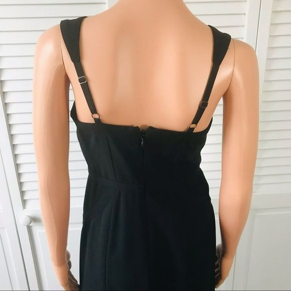 BCBGMAXAZRIA Black Valerie Evening Gown
