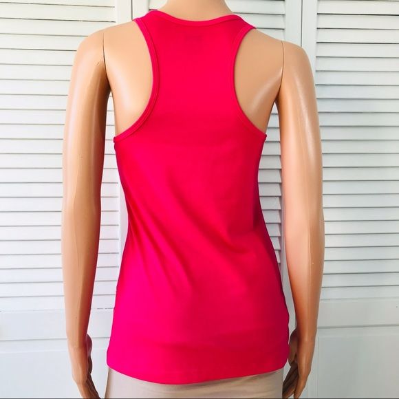 NIKE Pink Racerback Tank Top Size S