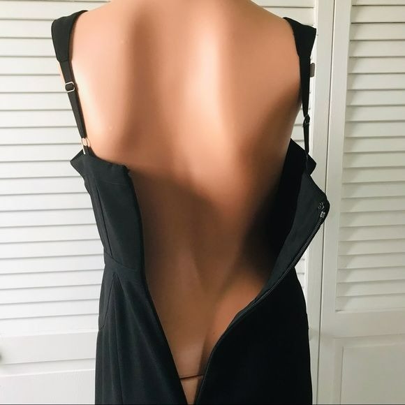 BCBGMAXAZRIA Black Valerie Evening Gown