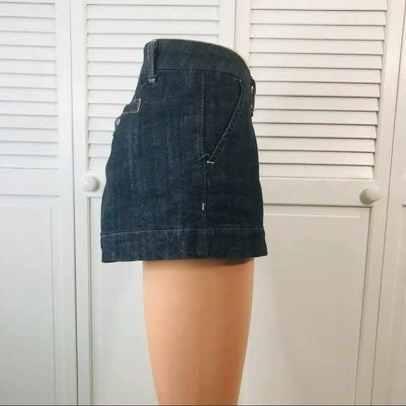 AMERICAN RAG CIE Dark Blue Jean Shorts Size 9