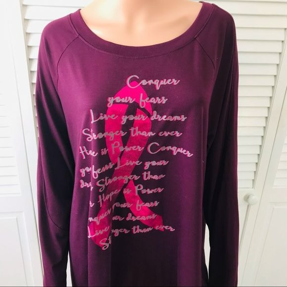 LIVI ACTIVE Purple Long Sleeve Shirt
