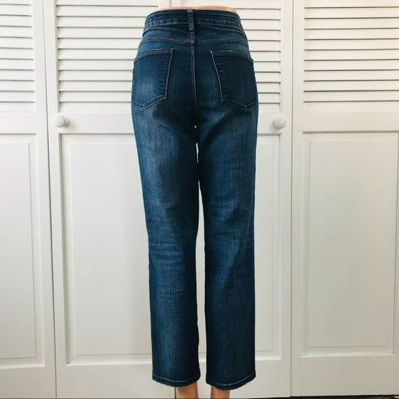 JAG JEANS Blue Mid Rise Slim Leg Jeans Size 8