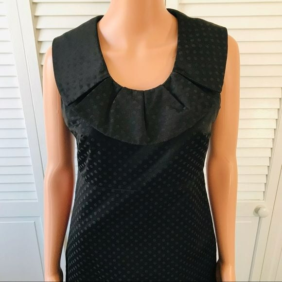 MERONA Black Polka Dot Sleeveless Dress Size 2