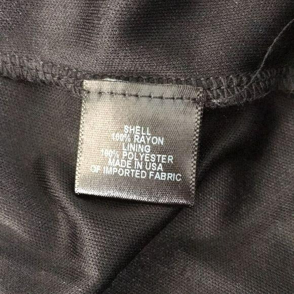 WAYF Black Floral Sleeveless Mini Dress Size S