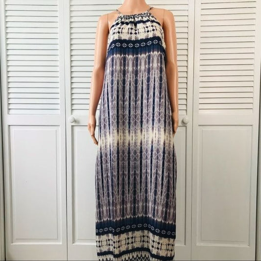 ONE CLOTHING Multicolor Spaghetti Strap Maxi Dress Size M (new with tags)