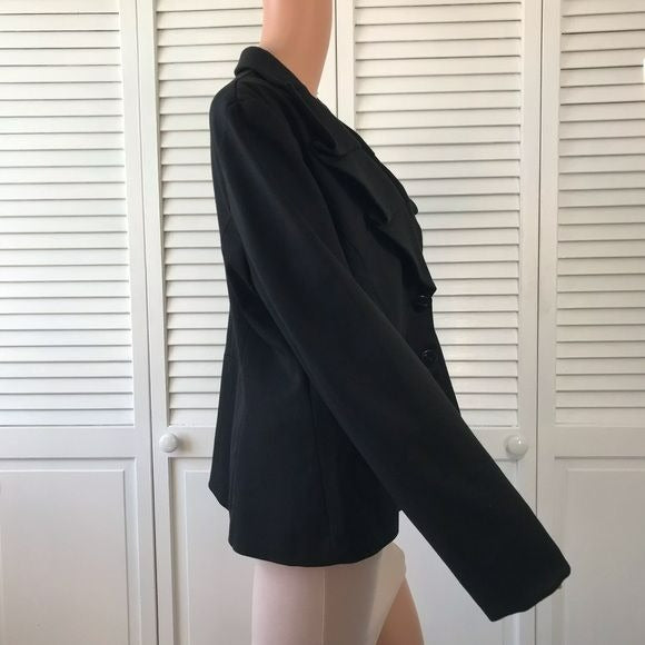 *NEW* SANDRO Sportswear Black Blazer Size Large