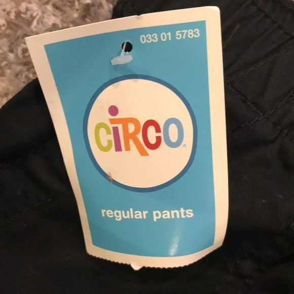 CIRCO Black Cotton Regular Pants Size 3T (new with tags)