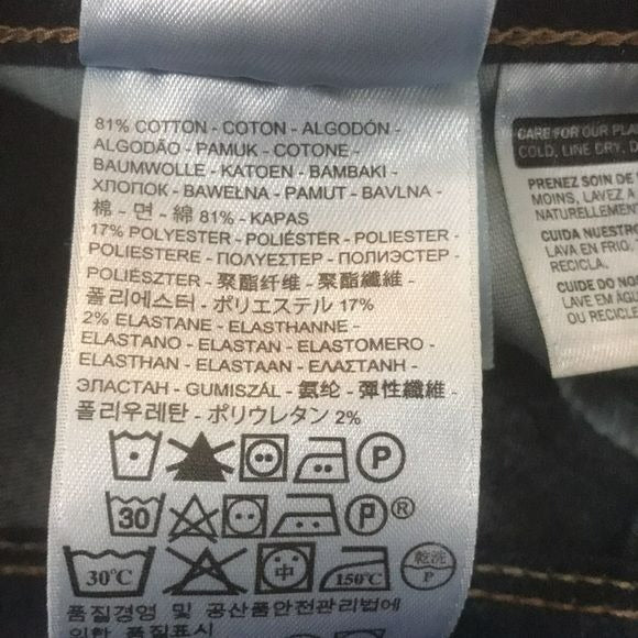 LEVI’S Dark Blue Jean Shorts