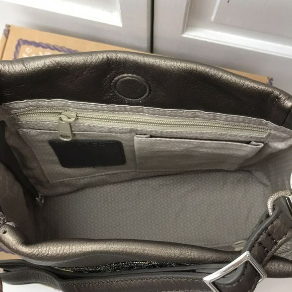 BRIGHTON Pewter Anjulina Anju Handbag