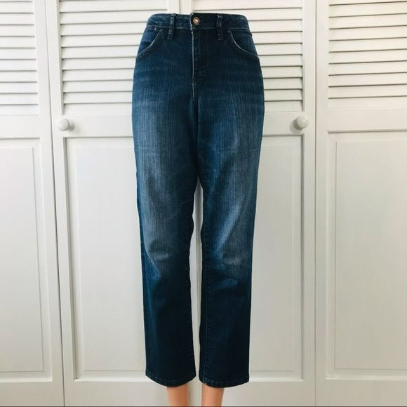 JAG JEANS Blue Mid Rise Slim Leg Jeans Size 8