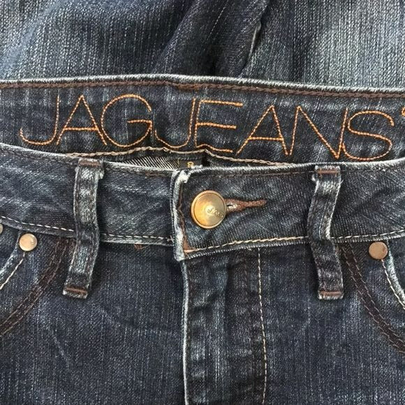 JAG JEANS Blue Mid Rise Slim Leg Jeans Size 8