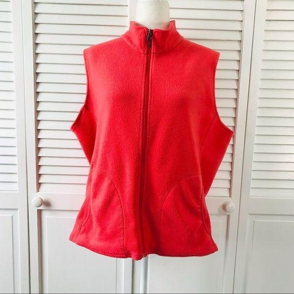 WOOLRICH Pink Fleece Vest