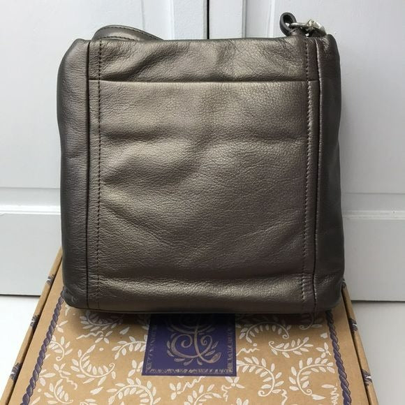 BRIGHTON Pewter Anjulina Anju Handbag
