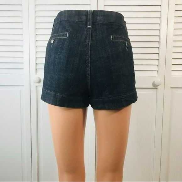AMERICAN RAG CIE Dark Blue Jean Shorts Size 9